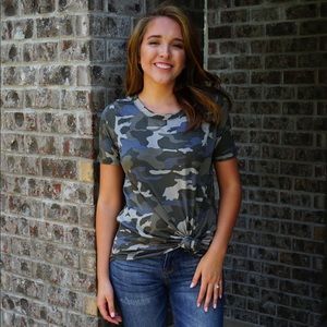 Camo Tunic Tee
